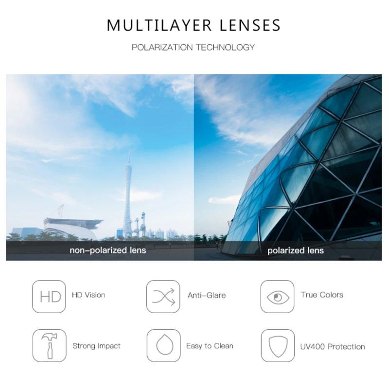 عینک آفتابی ویفرر (Wayfarer) مورل مدل 78057C1POLARIZED - Image 10