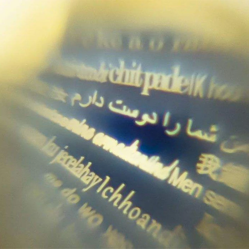 گردنبند زنانه مدل دوستت دارم به صد زبان دنیا 30 - Image 5