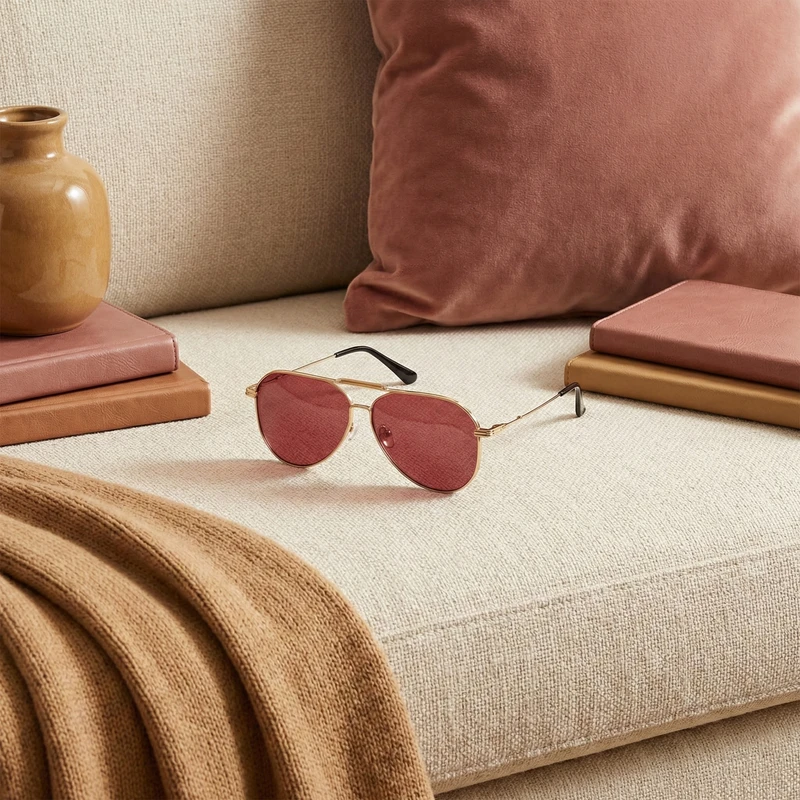 عینک آفتابی خلبانی (Aviator) مدل JS8557C11-P256 - Image 4
