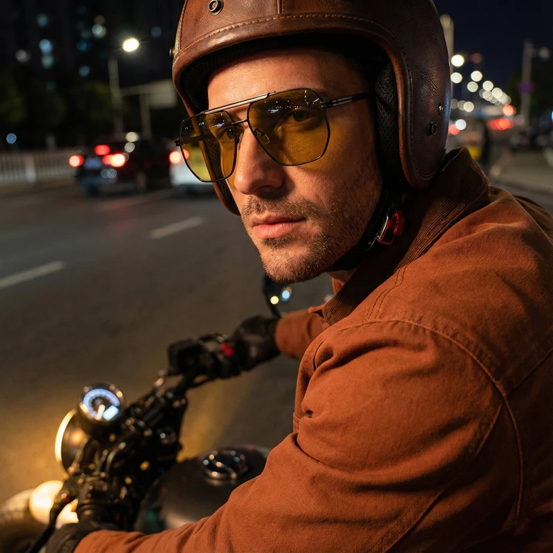 عینک شب خلبانی (Aviator) مدل JS8520C04-P92 Polarized Avantgarde Visionary - Image 7