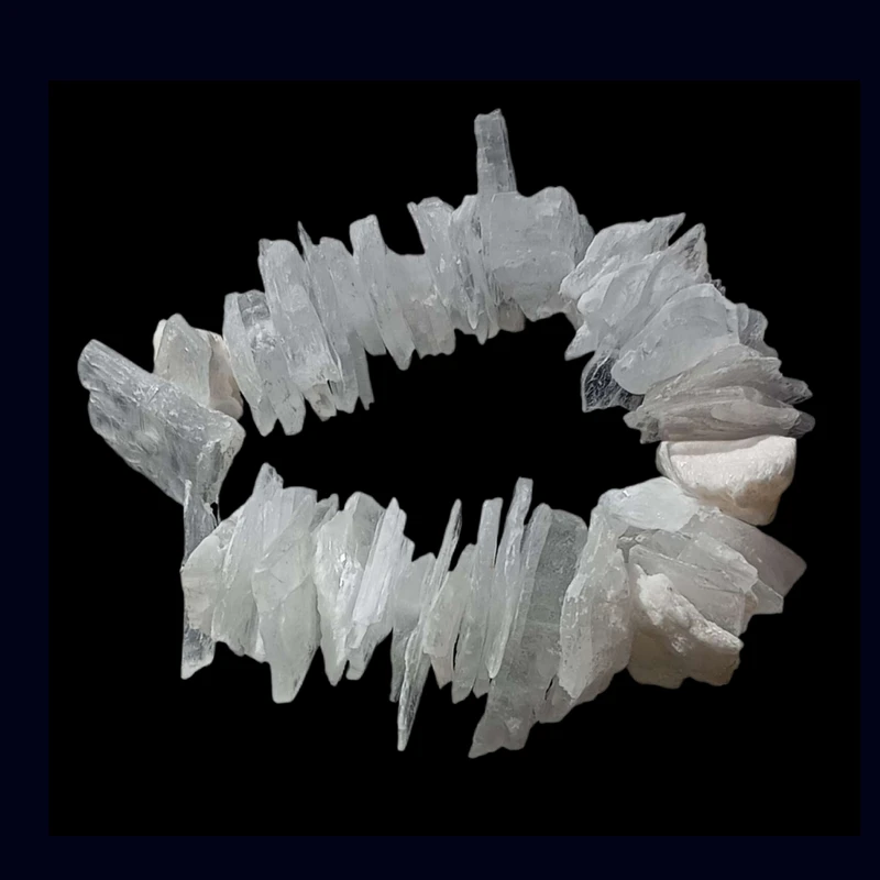 ریسه سنگ زینتی سلنایت مدل راف 20cm100g