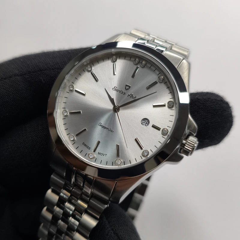 ساعت مچی عقربهای کوارتز مردانه سوئیس آرت مدل ANT620006BK0401 - Image 3