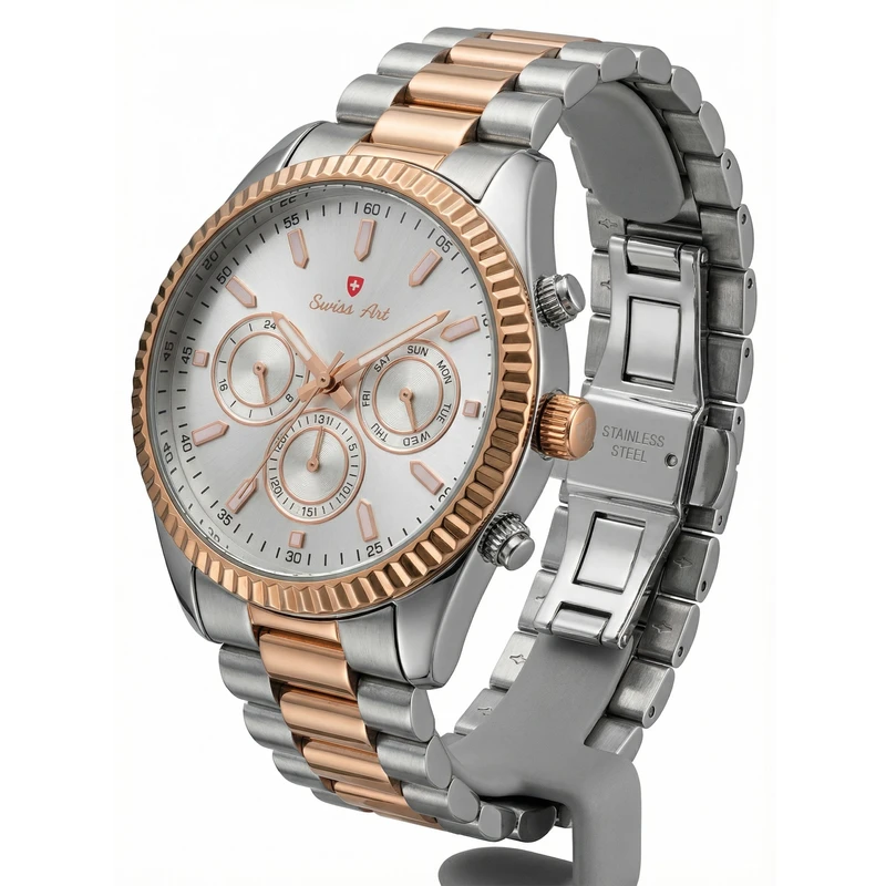 ساعت مچی عقربهای کوارتز مردانه سوئیس آرت مدل 920119SR1600 - Image 2