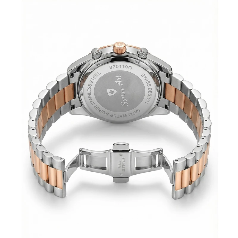 ساعت مچی عقربهای کوارتز مردانه سوئیس آرت مدل 920119SR1600 - Image 4