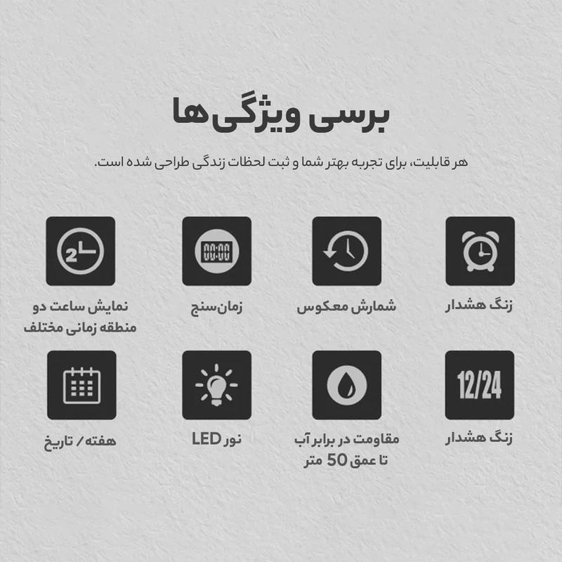 ساعت مچی دیجیتال مردانه اسکمی مدل 1841 WH - Image 9