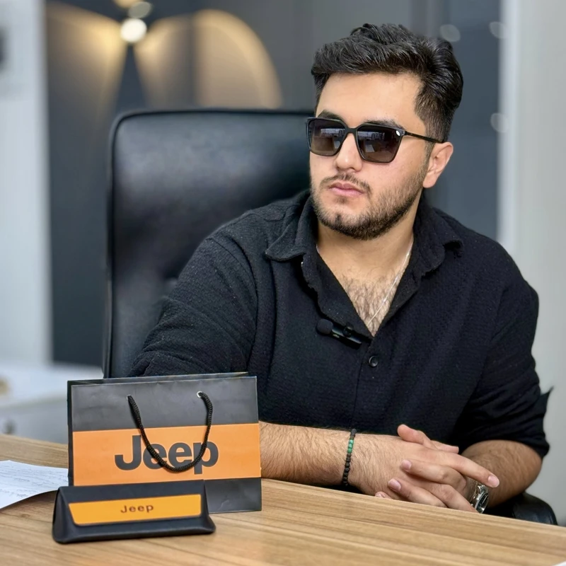 عینک آفتابی مردانه ویفرر پلاریزه جیپ مدل 8202 - Image 8
