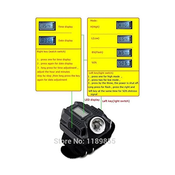 ساعت مچی دیجیتال مدل HT-1188 - Image 7
