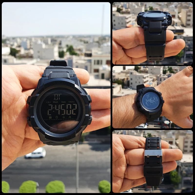 ساعت مچی دیجیتال مردانه اسکمی مدل 1568 BK - Image 5