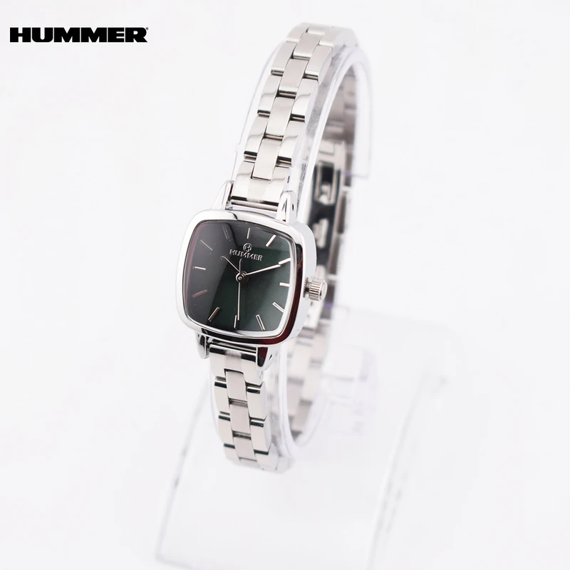 ساعت مچی عقربهای کوارتز زنانه هامر مدل موتور ژاپن قفل مخفی کد 815L-C2 - Image 11