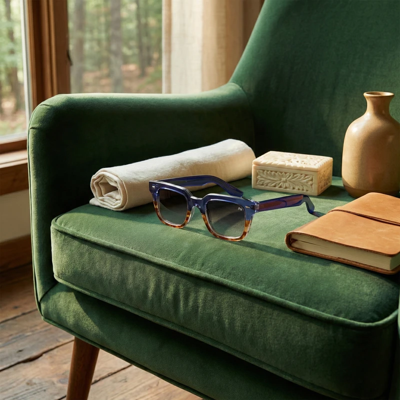 عینک آفتابی ویفرر (Wayfarer) آلبرت وگ مدل S31105-C4 Polarized Avantgarde Visionary - Image 6