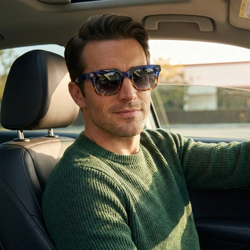 عینک آفتابی ویفرر (Wayfarer) آلبرت وگ مدل S31105-C4 Polarized Avantgarde Visionary - Image 8
