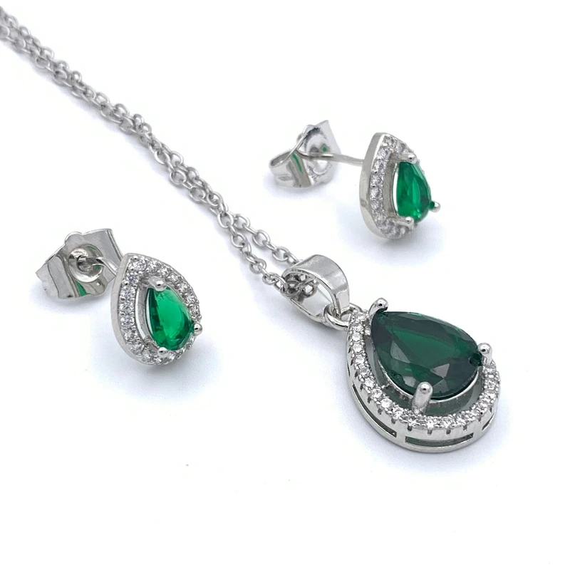 نیم ست زنانه مدل جواهری KYSETNIM210 - Image 2