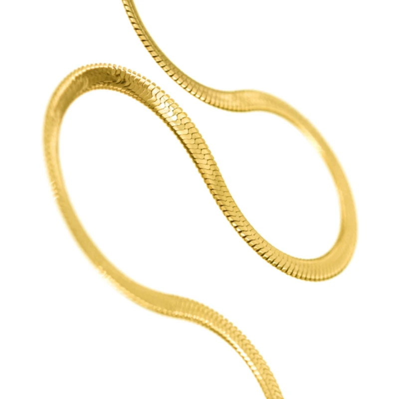 گردنبند زنانه مدل ماری استیل 017 - Image 5