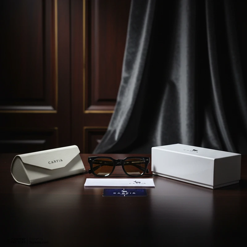 عینک آفتابی ویفرر (Wayfarer) کارفیا مدل Solis DB - Image 14