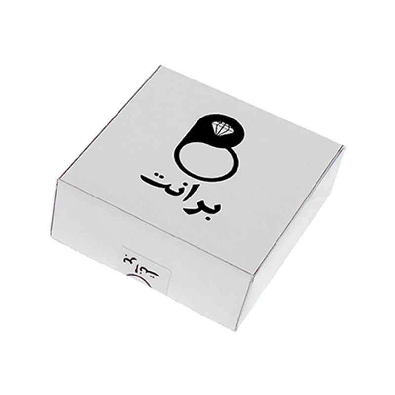 انگشتر برانت مدل ساده استیل - Image 10
