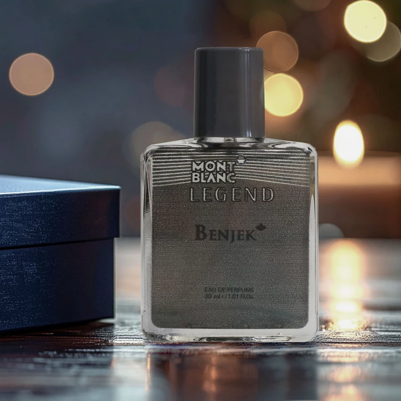 عطر جیبی مردانه بنجک مدل مونت بلانک لجند با رایحه تلخ حجم 30 میلیلیتر - Image 2