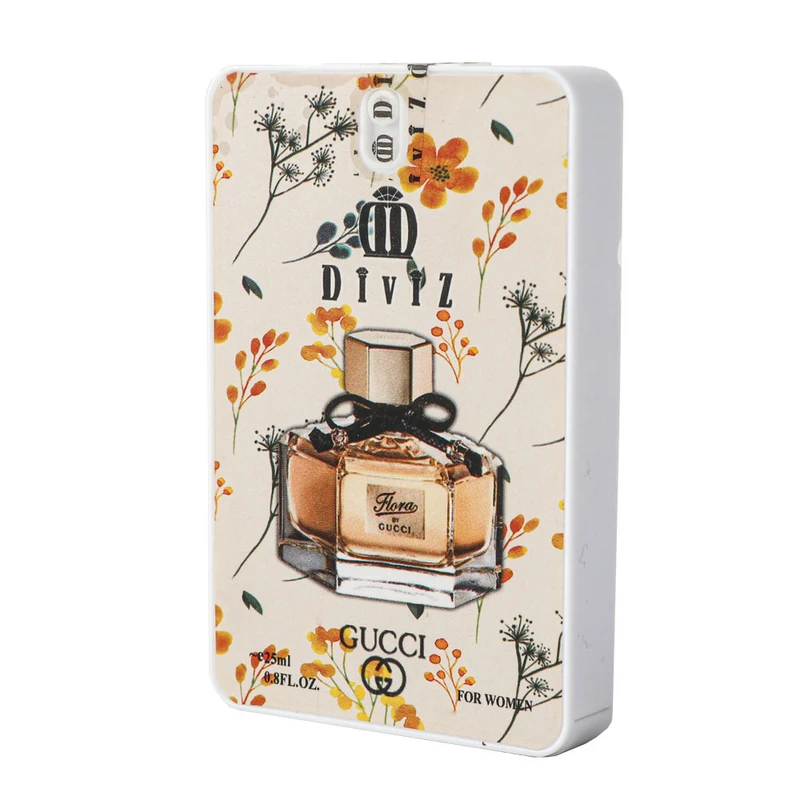 عطر جیبی زنانه دیوایز مدل گوچی فلورا با رایحه گرم حجم 25 میلیلیتر - Image 2