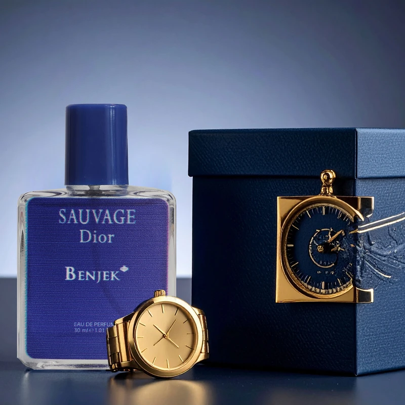 عطر جیبی مردانه بنجک مدل ساواج با رایحه معتدل و مرکباتی حجم 30 میلیلیتر - Image 2